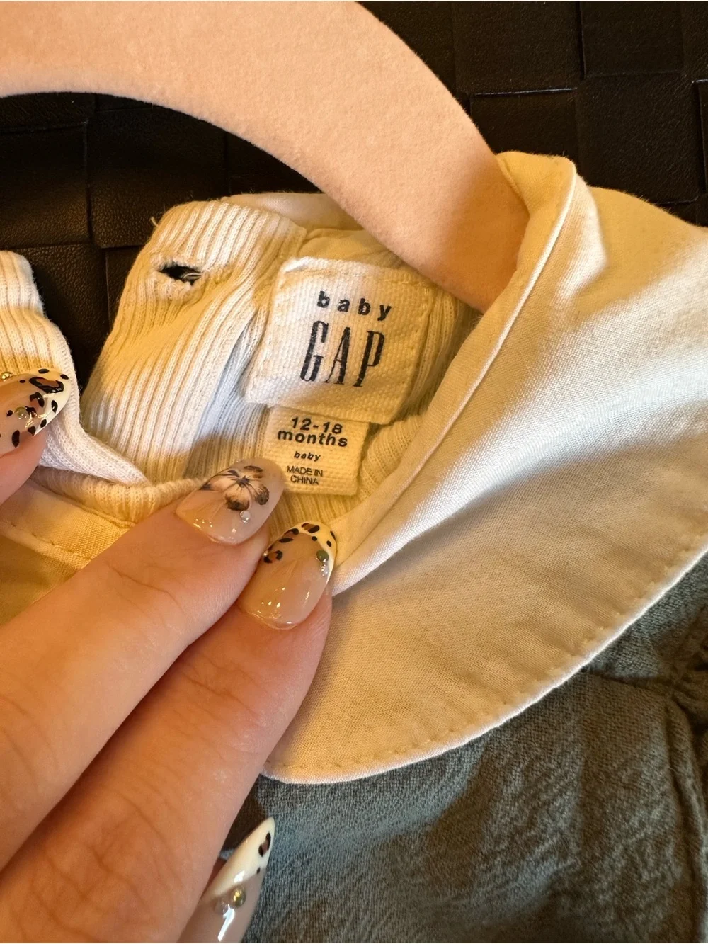 12-18 Months Fall Romper and Bodysuit With Collar Set baby GAP & Milediiy